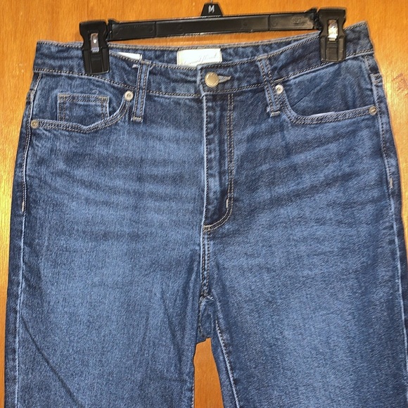 •UNIVERSAL THREAD•HIGH-RISE DARK WASH ANKLE BOOTCUT DENIM JEANS SIZE 4/27 EUC - Picture 5 of 11